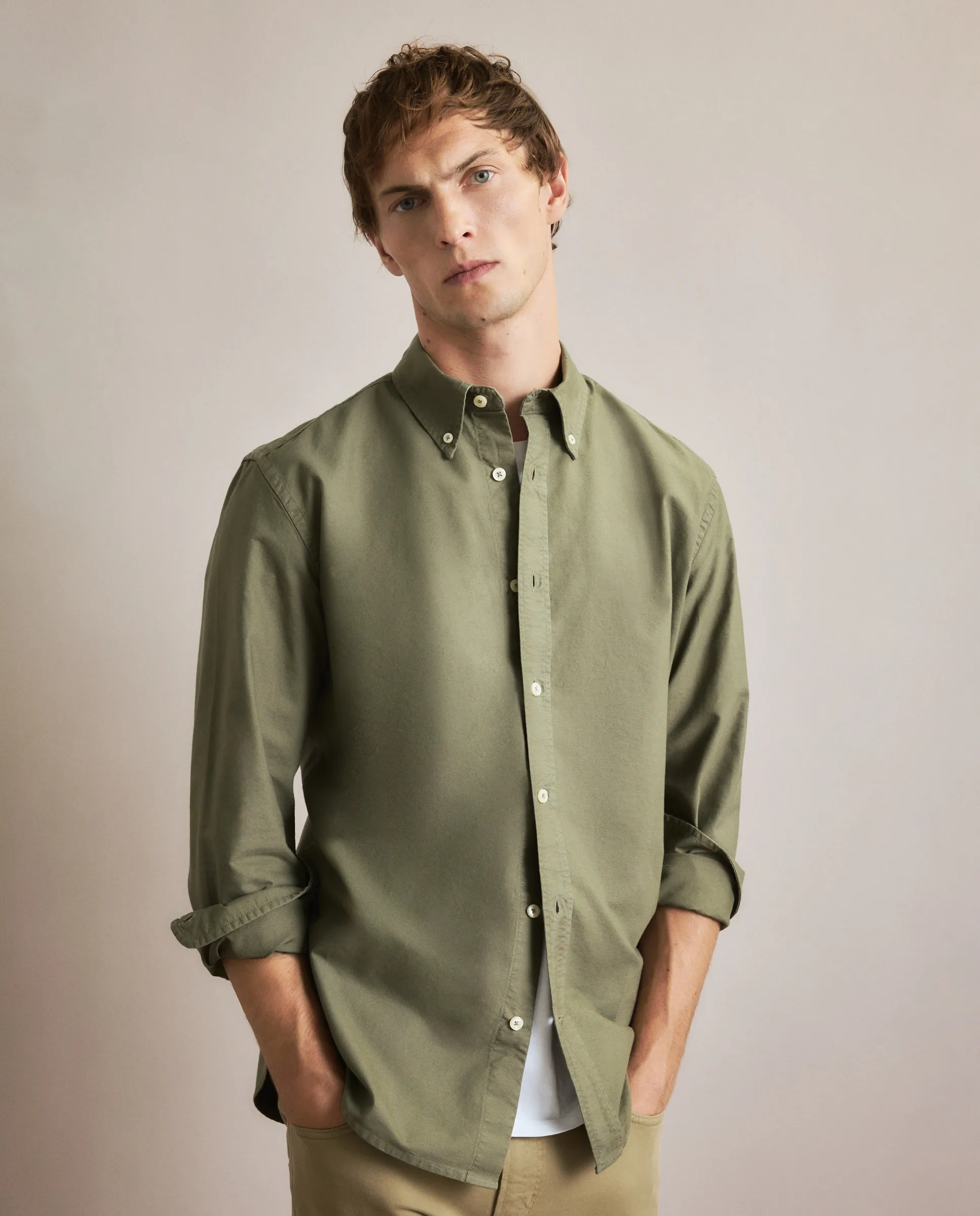 Спортивная рубашка для мужчин с длинным рукавом Emidio Tucci, зеленый
Спортивная рубашка для мужчин с длинным рукавом Emidio Tucci, зеленый