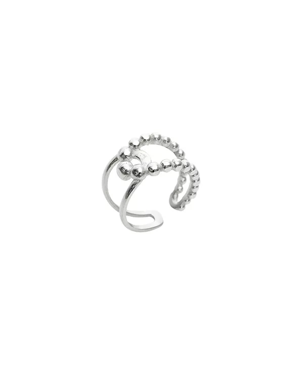 Регулируемое кольцо с перехватывающим кругом из стерлингового серебра Spero London, silver
Регулируемое кольцо с перехватывающим кругом из стерлингового серебра Spero London, silver