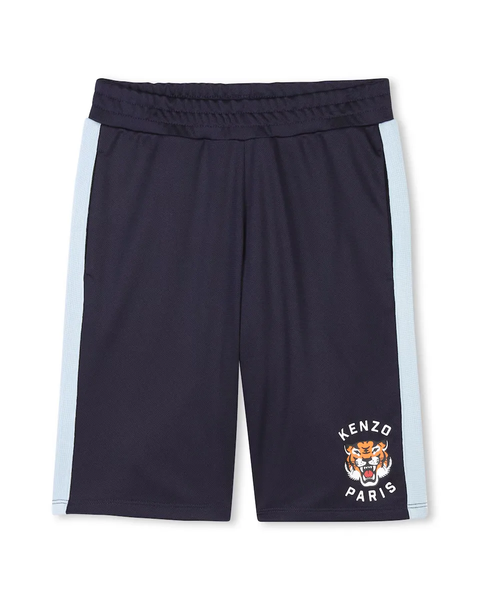 Спортивные шорты с контрастными боковыми полосками Kenzo Kids, тёмно-синий
Спортивные шорты с контрастными боковыми полосками Kenzo Kids, тёмно-синий