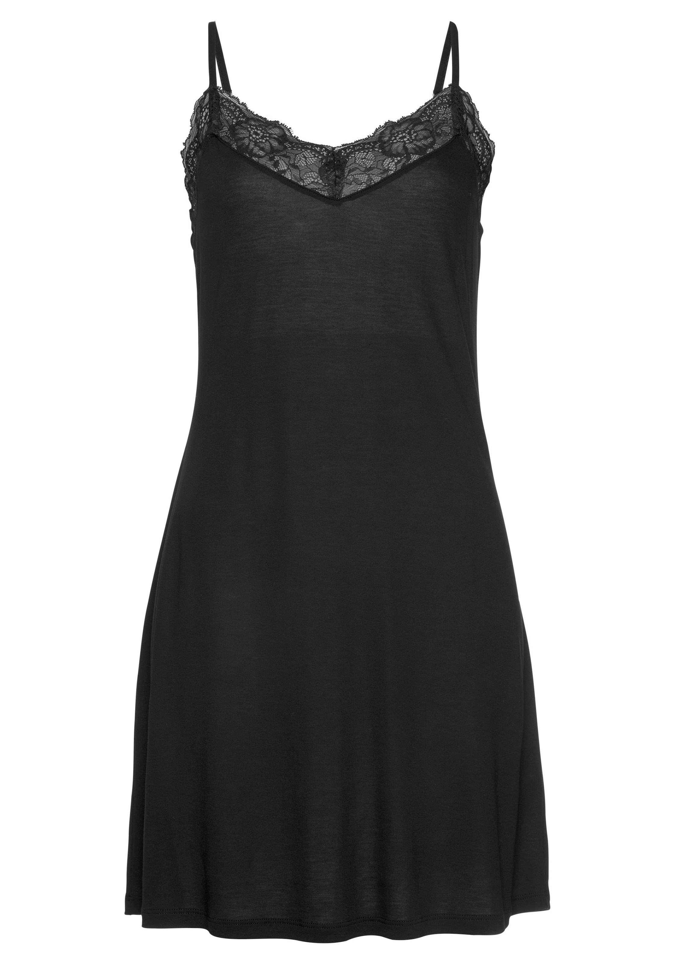 LASCANA Пеньюар в черном цвете
LASCANA Пеньюар в черном цвете