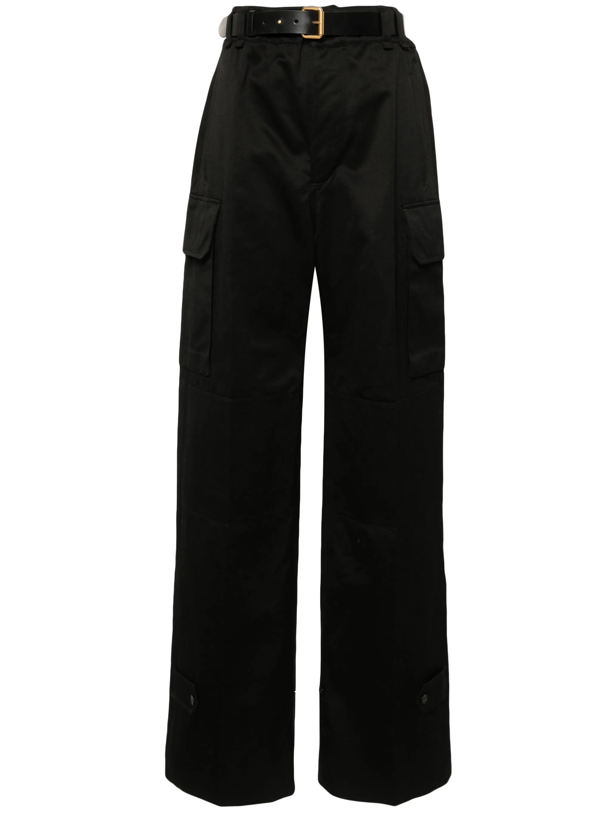 Брюки карго Cassandre с завышенной талией Saint Laurent, черный
Брюки карго Cassandre с завышенной талией Saint Laurent, черный