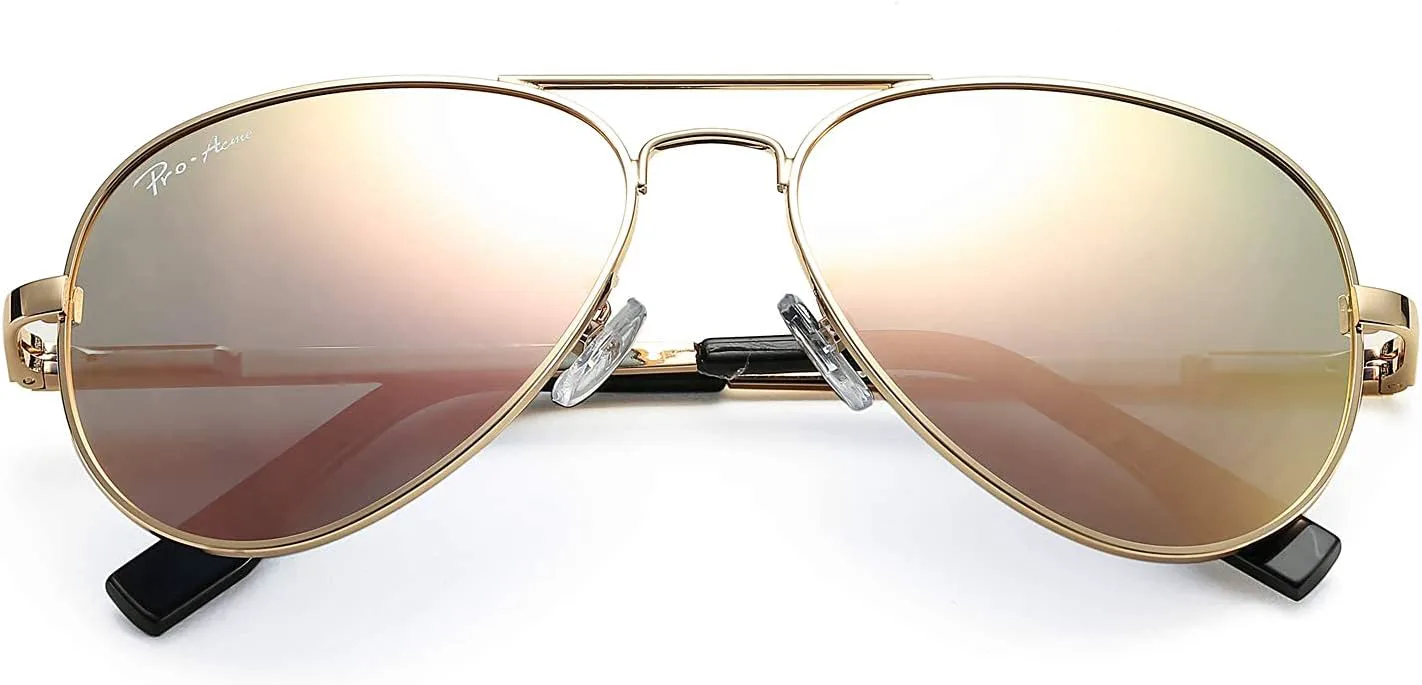 Солнцезащитные очки Pro Acme Classic Polarized Aviator с поляризацией, 100% защита от УФ-излучения, размеры: 52 мм, 58 мм, 63 мм, A2 Gold Frame/Pink Mirrored Lens
Солнцезащитные очки Pro Acme Classic Polarized Aviator с поляризацией, 100% защита от УФ-излучения, размеры: 52 мм, 58 мм, 63 мм, A2 Gold Frame/Pink Mirrored Lens