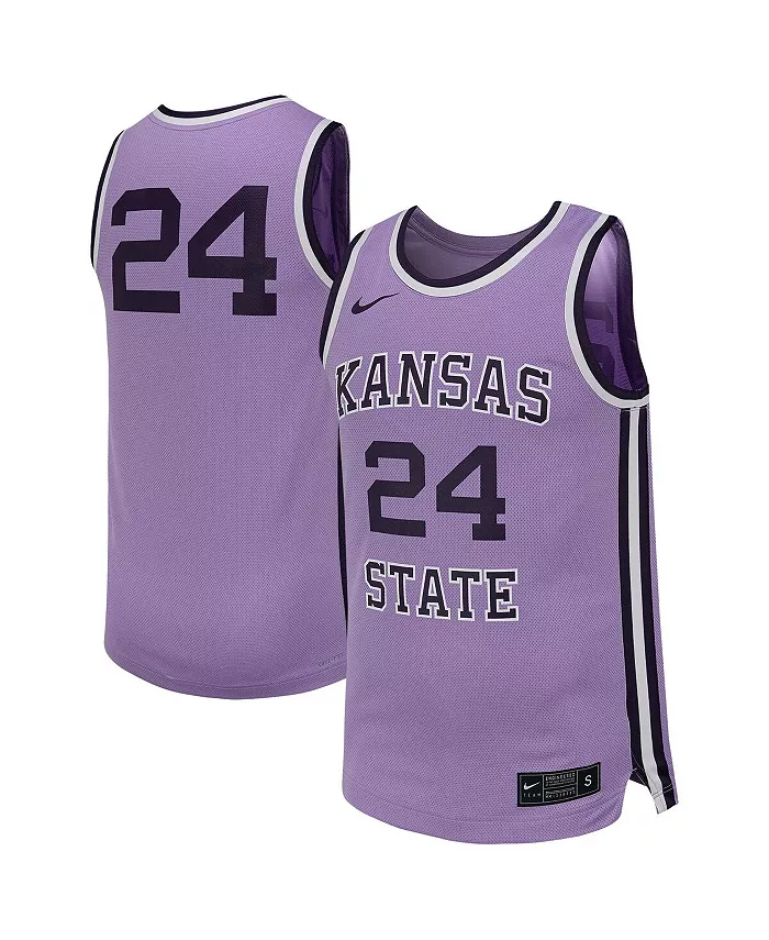 Мужская баскетбольная ретро-реплика футболки Kansas State Wildcats №24 в лавандовом цвете Nike
Мужская баскетбольная ретро-реплика футболки Kansas State Wildcats №24 в лавандовом цвете Nike