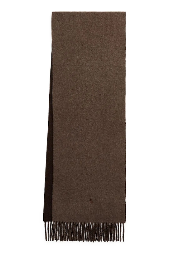 Шерстяной шарф Polo Ralph Lauren, коричневый
Шерстяной шарф Polo Ralph Lauren, коричневый
