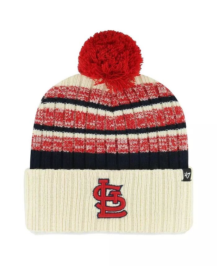 Мужская вязаная шапка St. Louis Cardinals Tavern с манжетами и помпоном натурального цвета '47 Brand, бежевый
Мужская вязаная шапка St. Louis Cardinals Tavern с манжетами и помпоном натурального цвета '47 Brand, бежевый