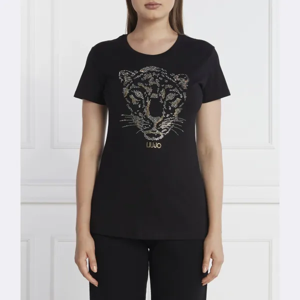 Футболка стандартного кроя Liu Jo, черный
Футболка стандартного кроя Liu Jo, черный