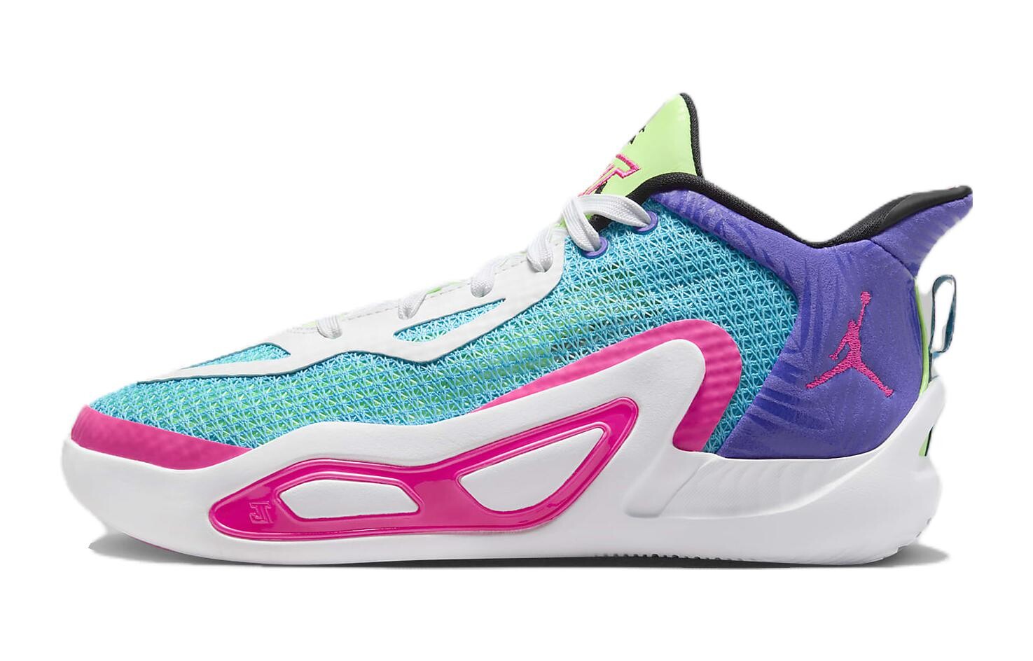 Jordan Tatum 1 Детские баскетбольные кроссовки GS, Lagoon Pulse/Psychic Purple/White/Pink Blast
Jordan Tatum 1 Детские баскетбольные кроссовки GS, Lagoon Pulse/Psychic Purple/White/Pink Blast