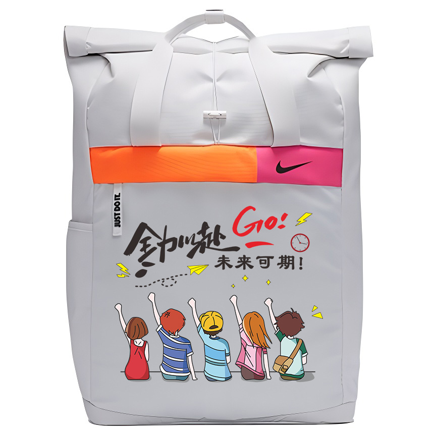 Nike Тканевый рюкзак с принтом унисекс белый, All-Out Effort
Nike Тканевый рюкзак с принтом унисекс белый, All-Out Effort