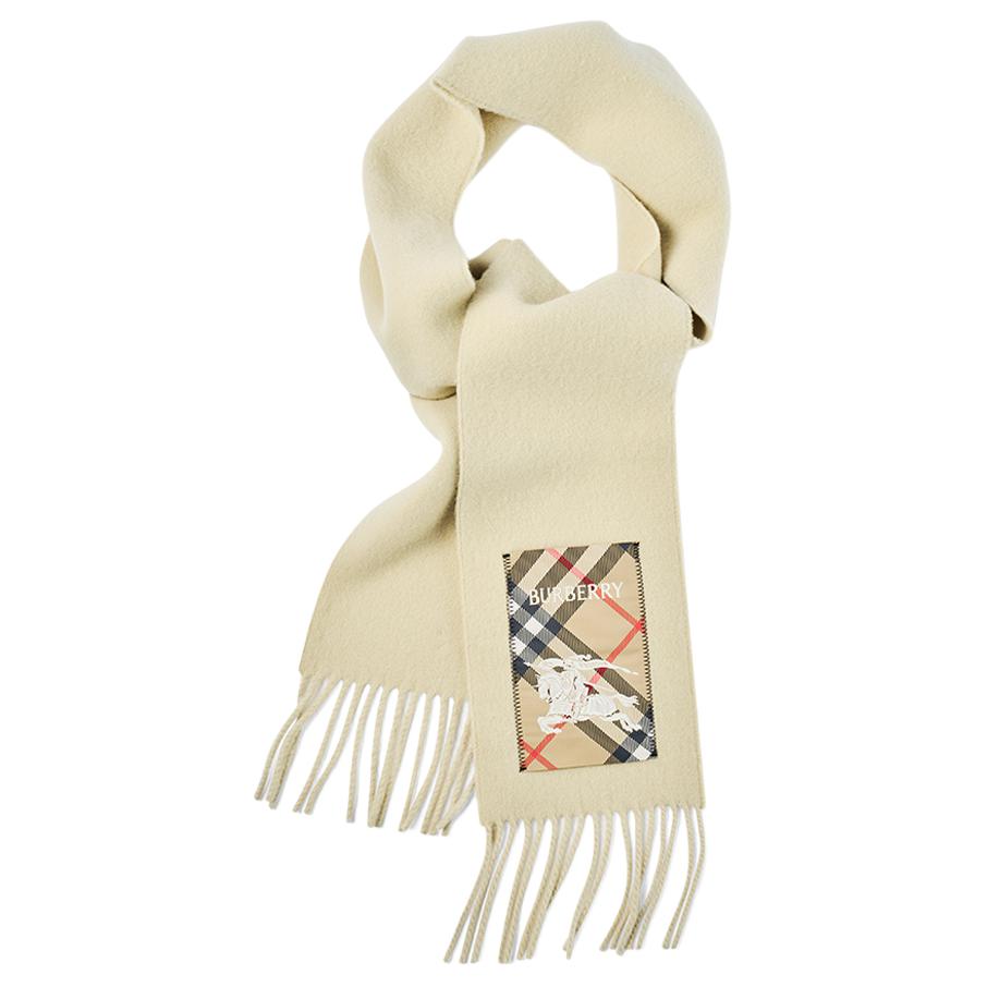 Burberry Вязаный шарф унисекс бежевый
Burberry Вязаный шарф унисекс бежевый