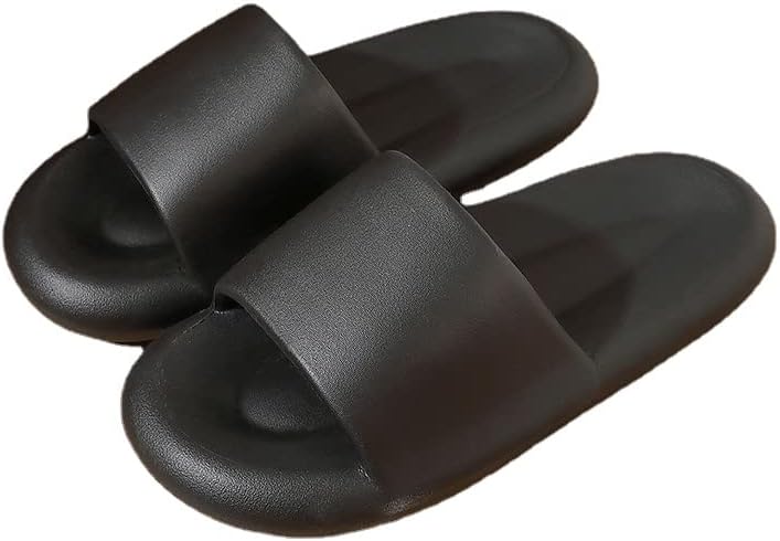 Тапочки-подушки для женщин и мужчин, тапочки-облака, нескользящие, быстросохнущие, для душа, мягкие шлепанцы-облака, сандалии для ванной комнаты Ceinom, черный
Тапочки-подушки для женщин и мужчин, тапочки-облака, нескользящие, быстросохнущие, для душа, мягкие шлепанцы-облака, сандалии для ванной комнаты Ceinom, черный