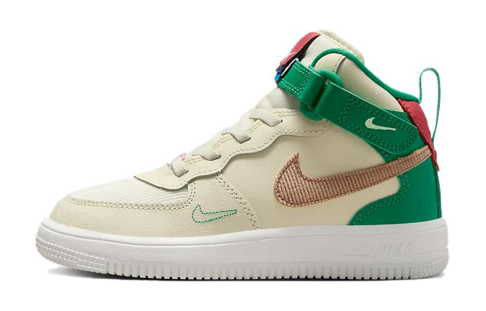 Force 1 Mid EasyOn SE PS "Стадион Кокосового молока Грин" Nike, цвет Yellow Green
Force 1 Mid EasyOn SE PS "Стадион Кокосового молока Грин" Nike, цвет Yellow Green