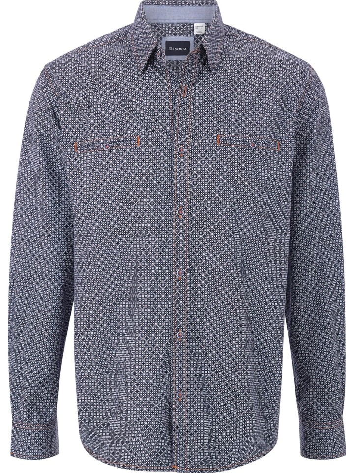 Рубашка BABISTA LIODETTO, цвет blau gemustert 
Рубашка BABISTA LIODETTO, цвет blau gemustert