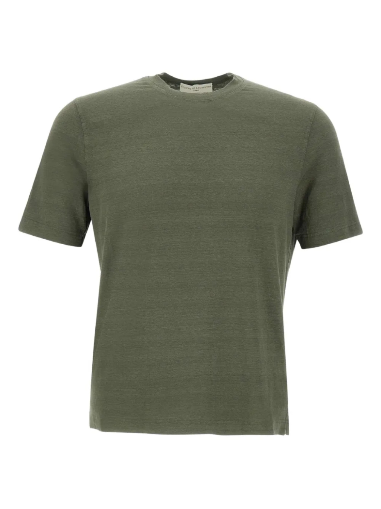 Футболка с короткими рукавами и круглым вырезом от Filippo De Laurentiis, зеленый
Футболка с короткими рукавами и круглым вырезом от Filippo De Laurentiis, зеленый