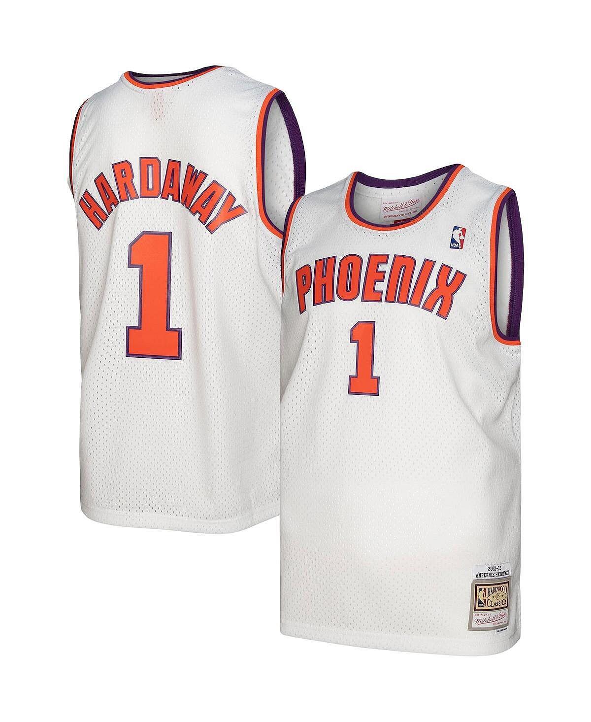 Мужская джерси Penny Hardaway White Phoenix Suns 2002-03 Hardwood Classics Swingman Mitchell & Ness
Мужская джерси Penny Hardaway White Phoenix Suns 2002-03 Hardwood Classics Swingman Mitchell & Ness