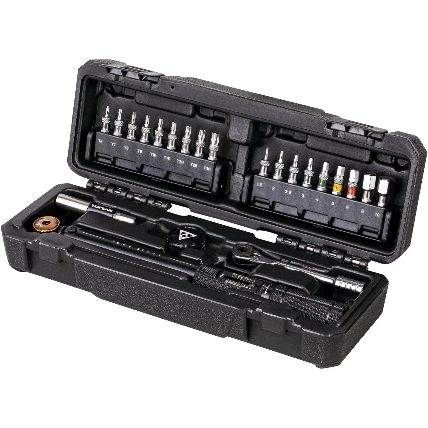 Трещоточный ключ Torq Stick Pro Topeak, None
Трещоточный ключ Torq Stick Pro Topeak, None