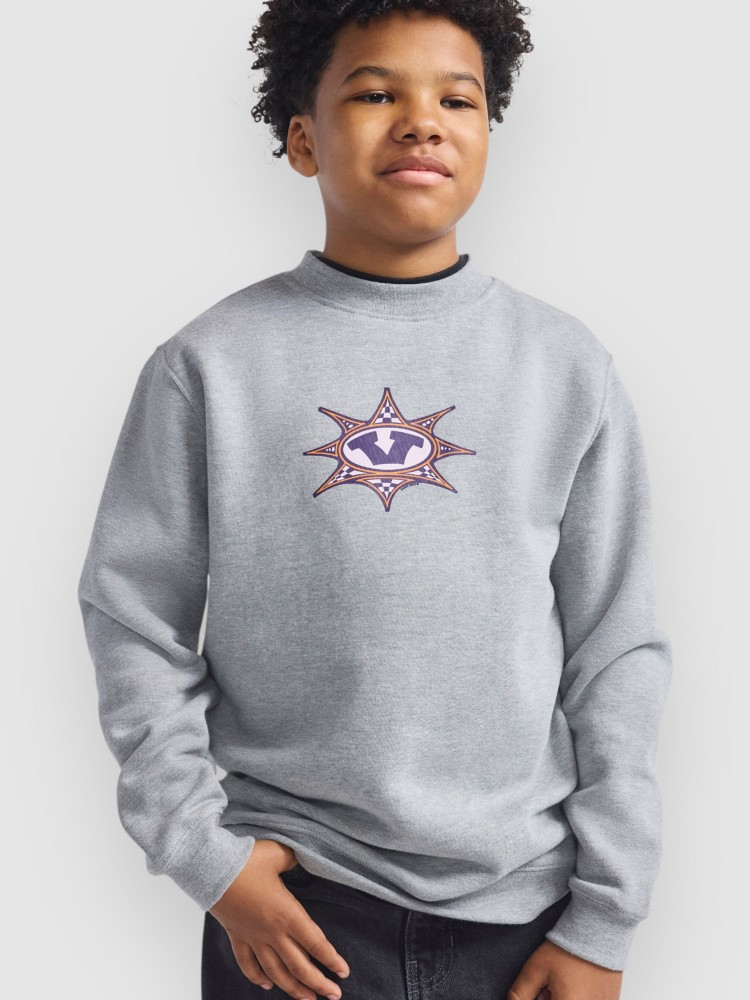 Свитер Vans Star Checker Crew Kids Sweater, cement heather
Свитер Vans Star Checker Crew Kids Sweater, cement heather