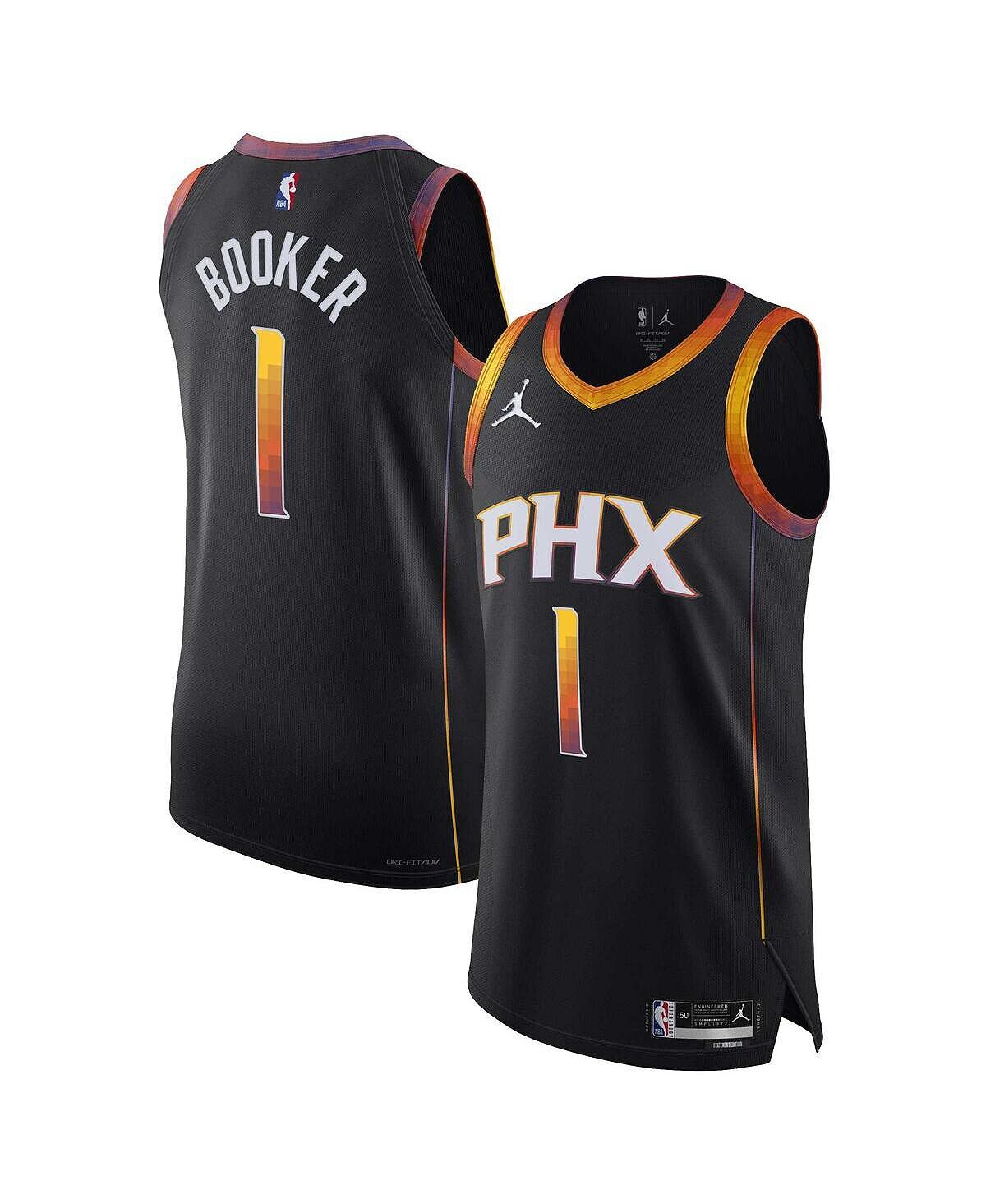 Мужская футболка бренда Devin Booker Black Phoenix Suns 2022/23 - Statement Edition Jordan
Мужская футболка бренда Devin Booker Black Phoenix Suns 2022/23 - Statement Edition Jordan