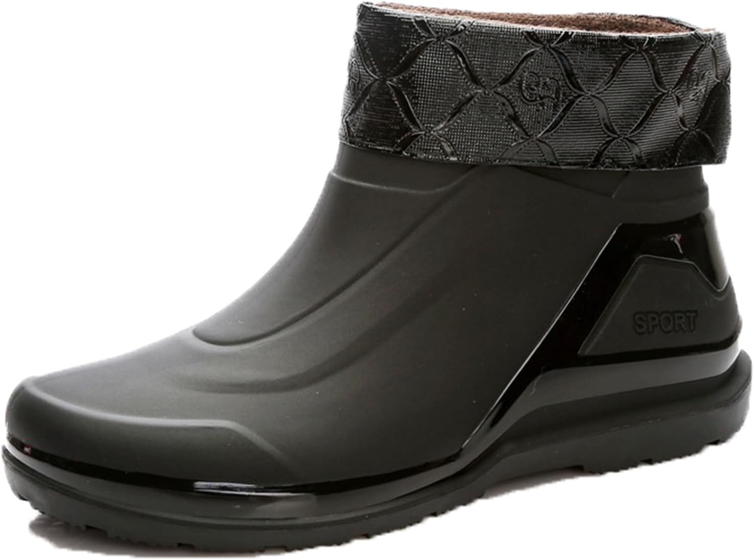 Мужские непромокаемые резиновые сапоги AUXDIQ, ботинки до щиколотки для улицы и сада, черный
Мужские непромокаемые резиновые сапоги AUXDIQ, ботинки до щиколотки для улицы и сада, черный