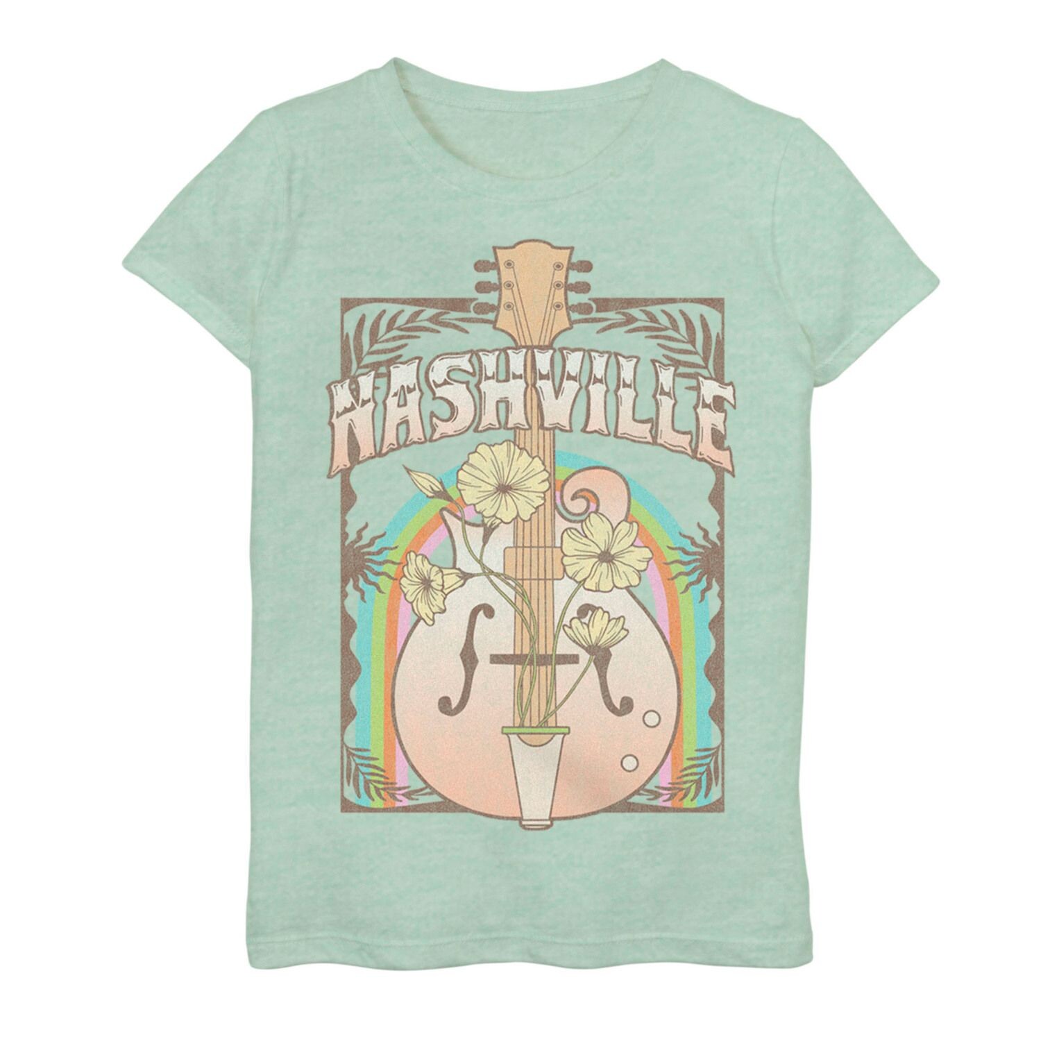 Футболка с рисунком в виде гитары и цветов в радужной упаковке для девочек 7–16 лет в Нэшвилле Licensed Character
Футболка с рисунком в виде гитары и цветов в радужной упаковке для девочек 7–16 лет в Нэшвилле Licensed Character