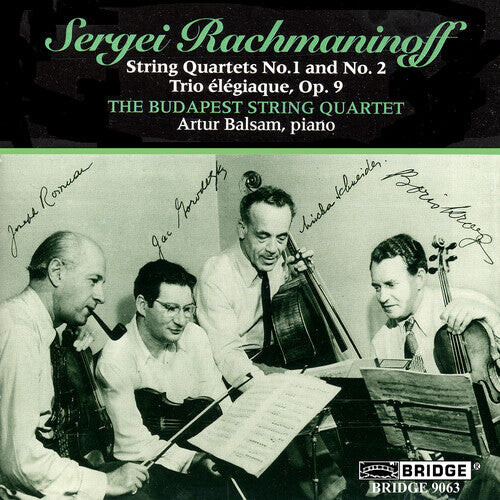 CD диск Rachmaninoff / Balsam / Budapest String: String Quartets
CD диск Rachmaninoff / Balsam / Budapest String: String Quartets