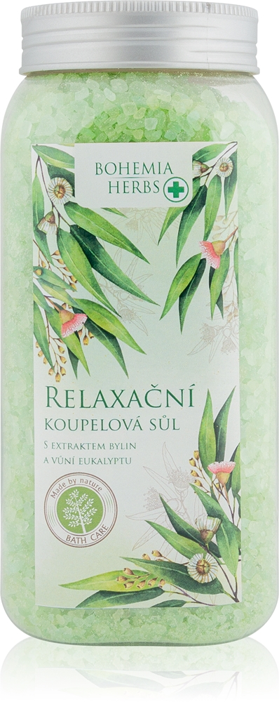 Соль для ванн с эвкалиптом Bohemia Herbs Bohemia Gifts & Cosmetics, 900 гр
Соль для ванн с эвкалиптом Bohemia Herbs Bohemia Gifts & Cosmetics, 900 гр