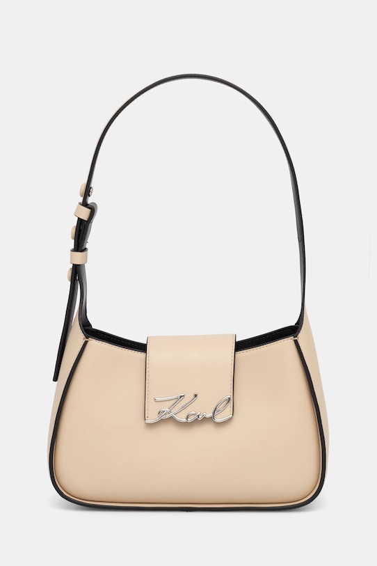 Кожаная сумка Karl Lagerfeld, бежевый
Кожаная сумка Karl Lagerfeld, бежевый