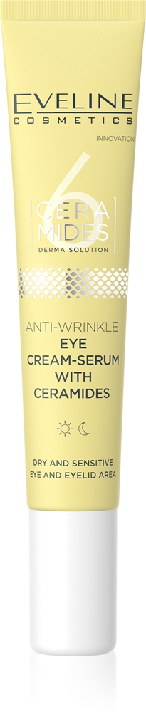 Крем для кожи вокруг глаз против морщин с 6 керамидами Eveline Cosmetics, 20 мл
Крем для кожи вокруг глаз против морщин с 6 керамидами Eveline Cosmetics, 20 мл