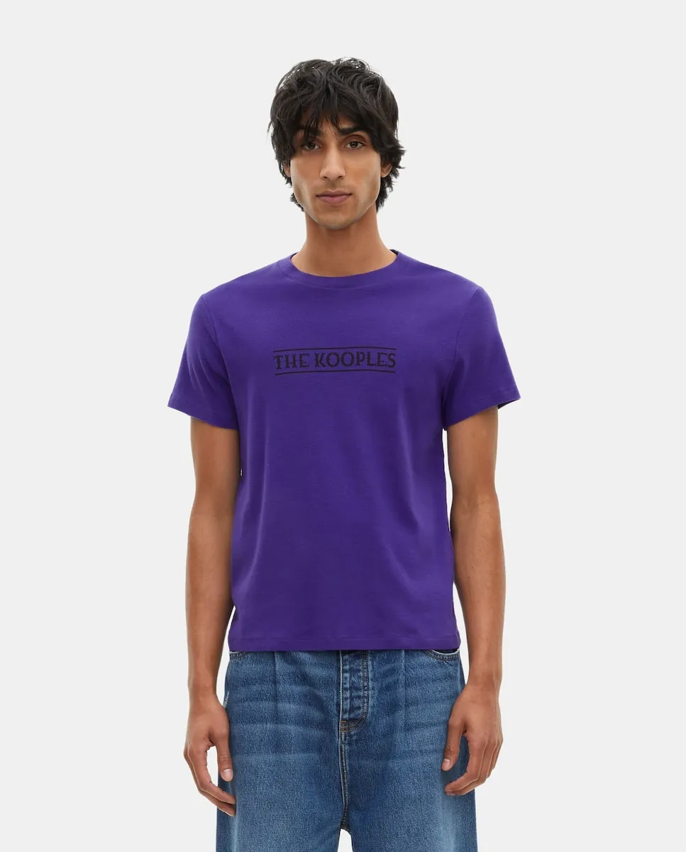 Мужская футболка с принтом The Kooples, фиолетовый
Мужская футболка с принтом The Kooples, фиолетовый