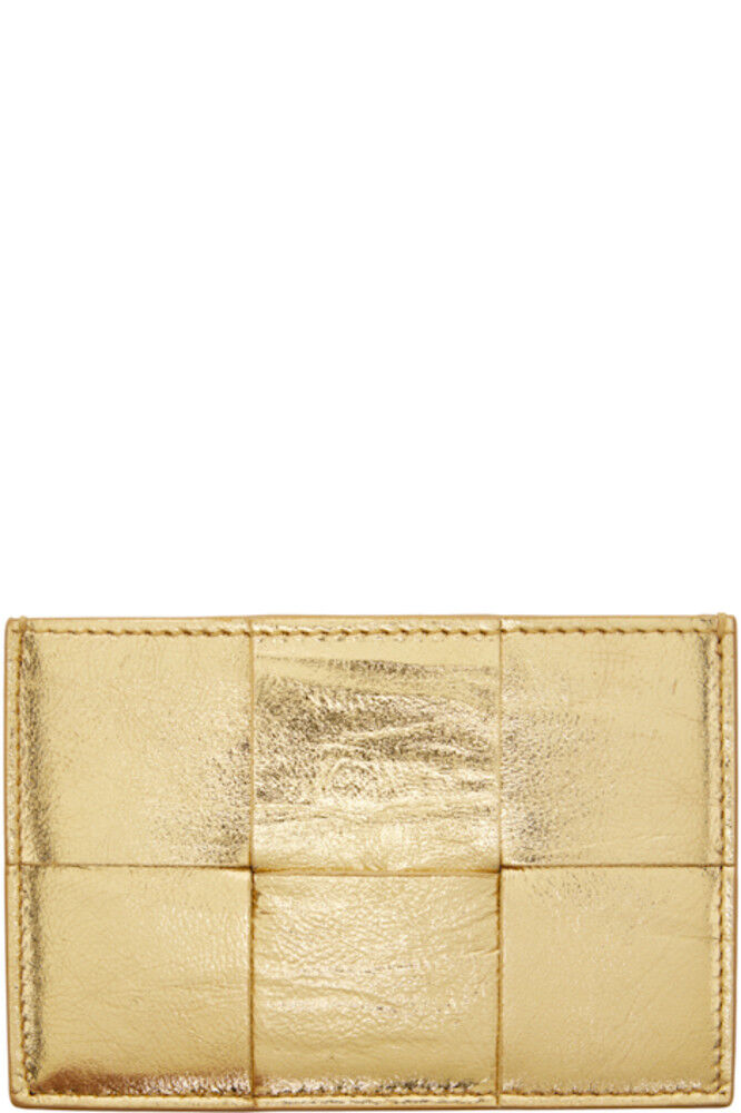 Золотой держатель для кассеты Bottega Veneta
Золотой держатель для кассеты Bottega Veneta