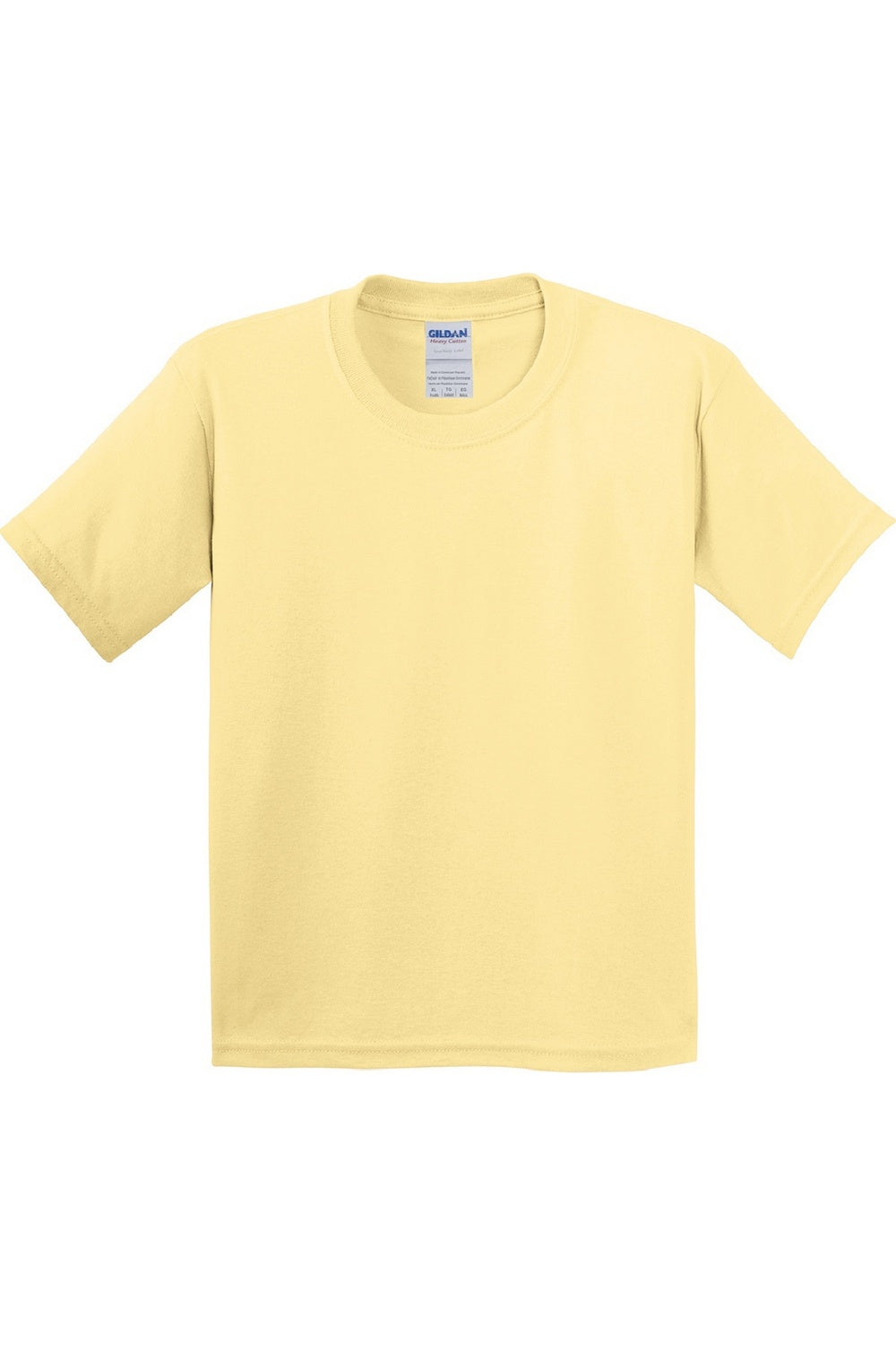 Детская футболка унисекс Gildan из плотного хлопка, цвет yellow haze
Детская футболка унисекс Gildan из плотного хлопка, цвет yellow haze