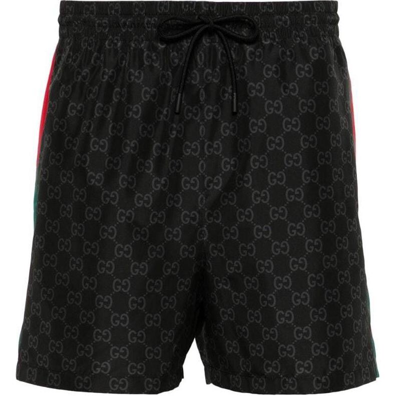 Пляжные шорты мужские черные Gucci, черный
Пляжные шорты мужские черные Gucci, черный