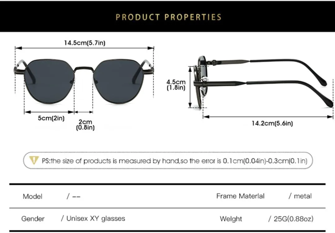 Круглые солнцезащитные очки в стиле стимпанк для женщин и мужчин, металлическая оправа, ретро-очки, хиппи, защита от УФ-излучения UV400, летние VFDHN, 3791-c6
Круглые солнцезащитные очки в стиле стимпанк для женщин и мужчин, металлическая оправа, ретро-очки, хиппи, защита от УФ-излучения UV400, летние VFDHN, 3791-c6