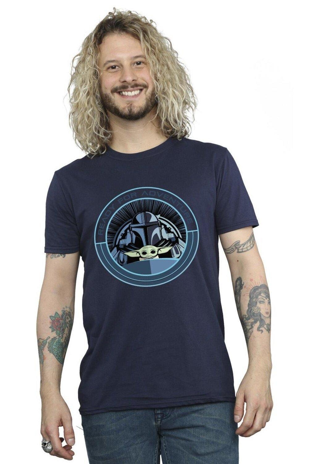 Футболка «Мандалорец Грогу, готовая к приключениям» Star Wars, темно-синий
Футболка «Мандалорец Грогу, готовая к приключениям» Star Wars, темно-синий