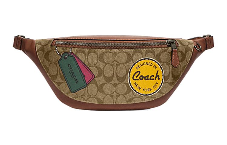 COACH Кожаный поясной бачок Уоррен крупного размера мужской коричневый
COACH Кожаный поясной бачок Уоррен крупного размера мужской коричневый