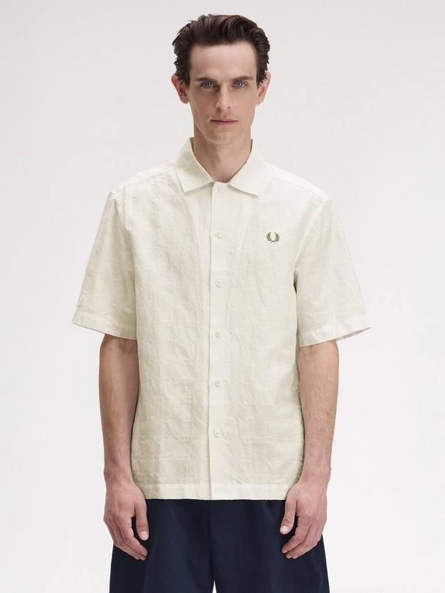 Рубашка Regular Fit из жаккарда с льняной смесью Fred Perry, Light Ecru
Рубашка Regular Fit из жаккарда с льняной смесью Fred Perry, Light Ecru
