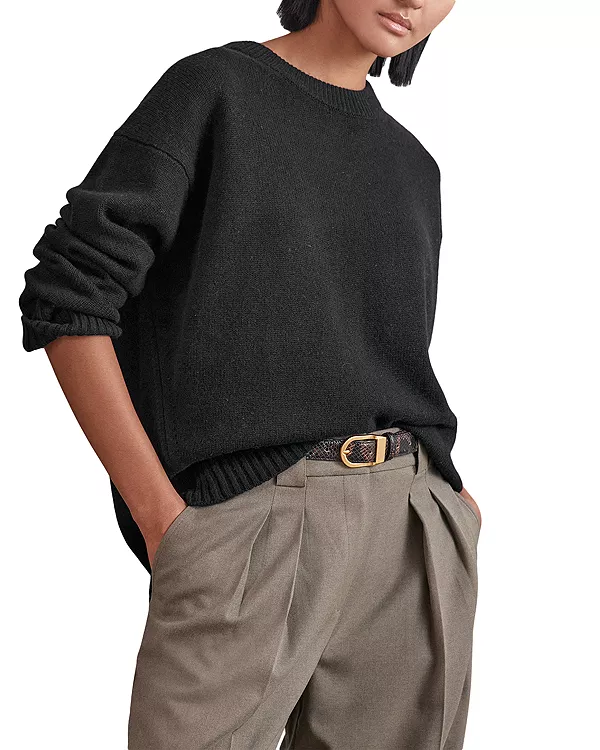 Свитер с круглым вырезом Ella Reiss, черный
Свитер с круглым вырезом Ella Reiss, черный