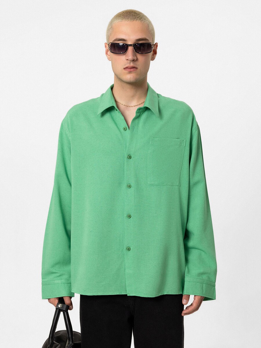Рубашка на пуговицах Comfort fit VAMOS CLO, зеленый
Рубашка на пуговицах Comfort fit VAMOS CLO, зеленый