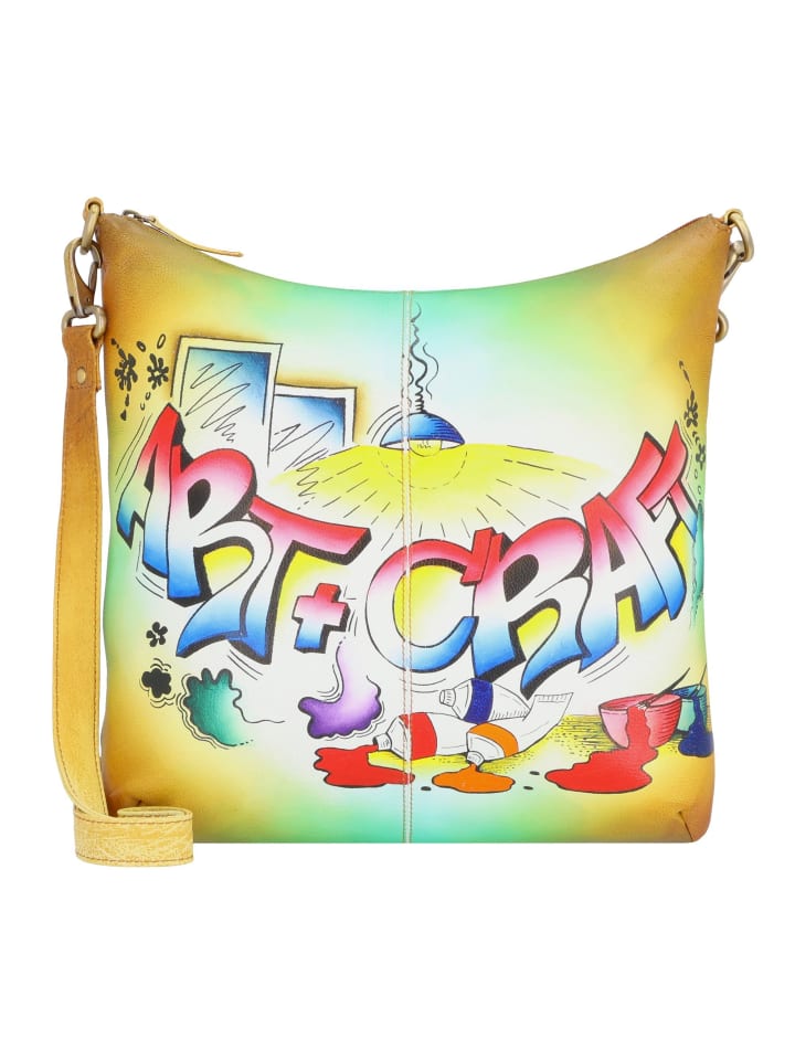 Сумка через плечо из кожи Art+Craft, 34 см, расписана вручную Greenland Nature
Сумка через плечо из кожи Art+Craft, 34 см, расписана вручную Greenland Nature