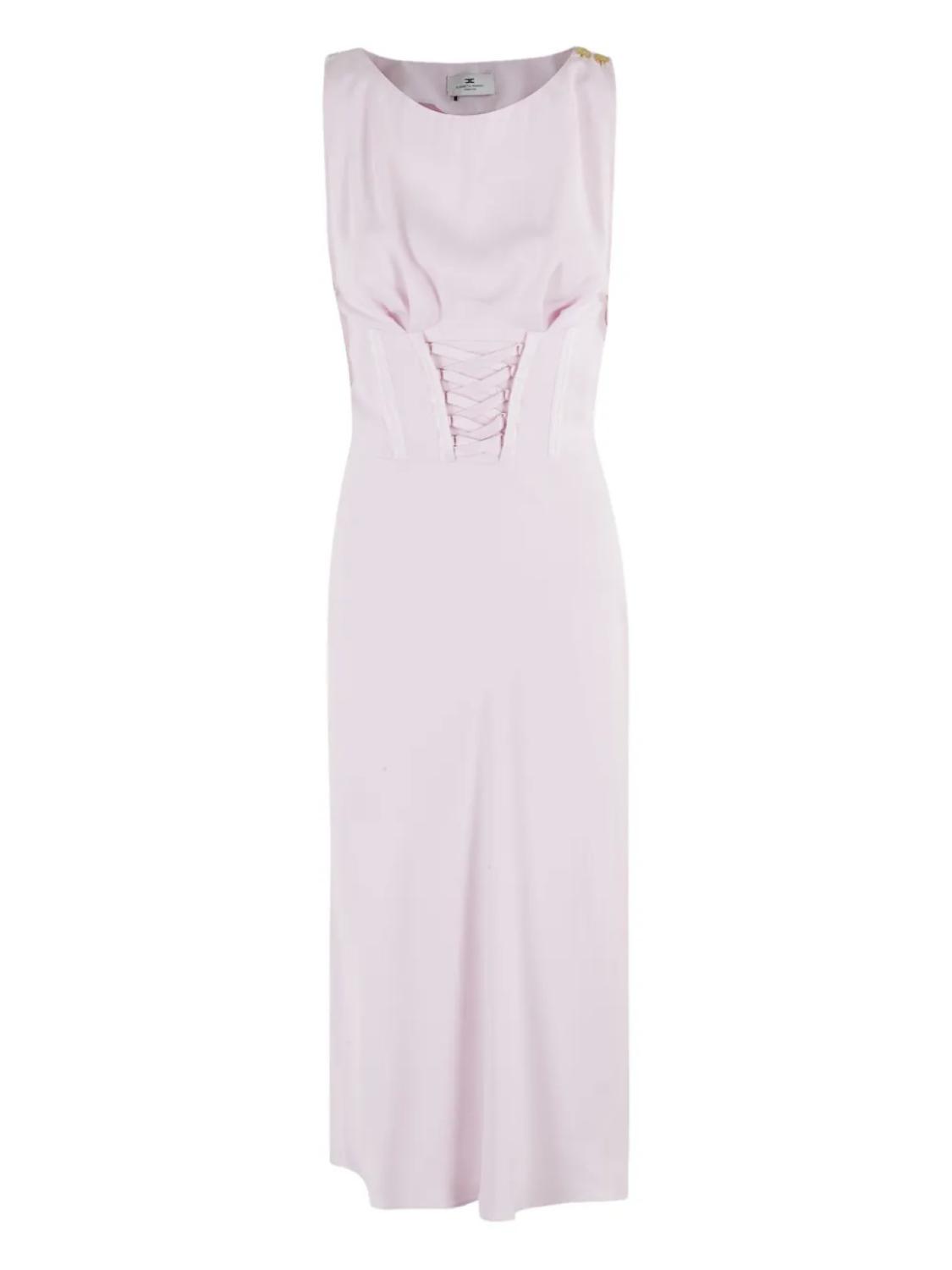 Платье миди с корсетом Elisabetta Franchi, розовый
Платье миди с корсетом Elisabetta Franchi, розовый