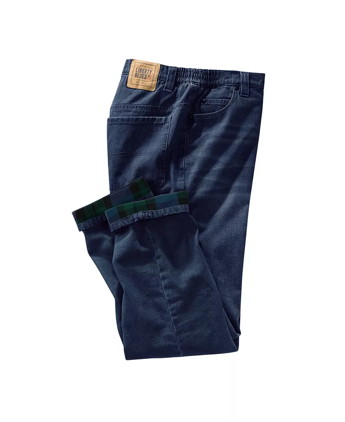 Большие и высокие джинсы KingSize с фланелевой подкладкой и эластичными вставками по бокам Liberty Blues, синий
Большие и высокие джинсы KingSize с фланелевой подкладкой и эластичными вставками по бокам Liberty Blues, синий
