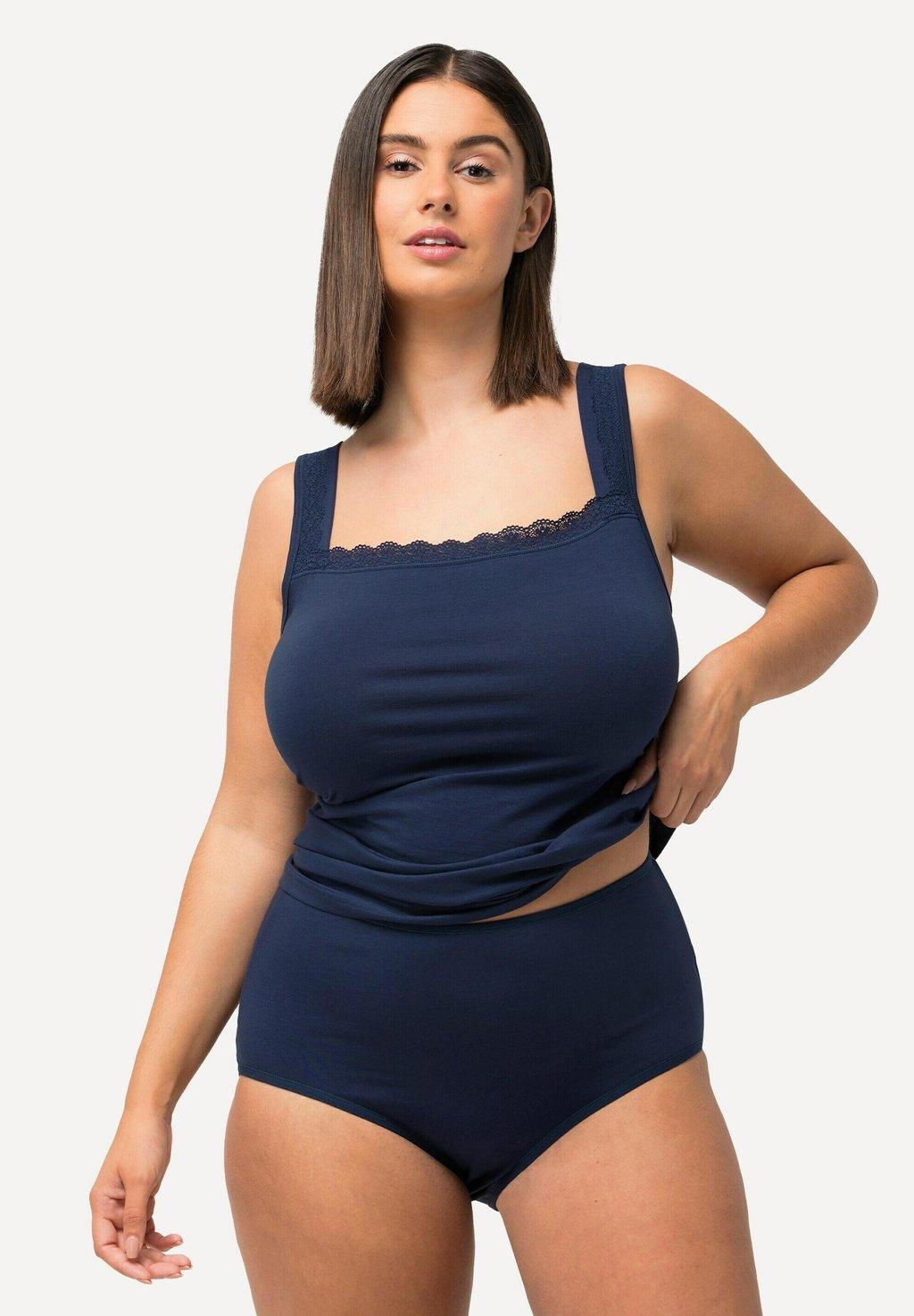 Трусы 2ER-PACK Ulla Popken, темно-синий
Трусы 2ER-PACK Ulla Popken, темно-синий