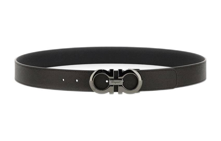 Ferragamo Кожаный мужской ремень черный шириной 3.5 см, Black
Ferragamo Кожаный мужской ремень черный шириной 3.5 см, Black