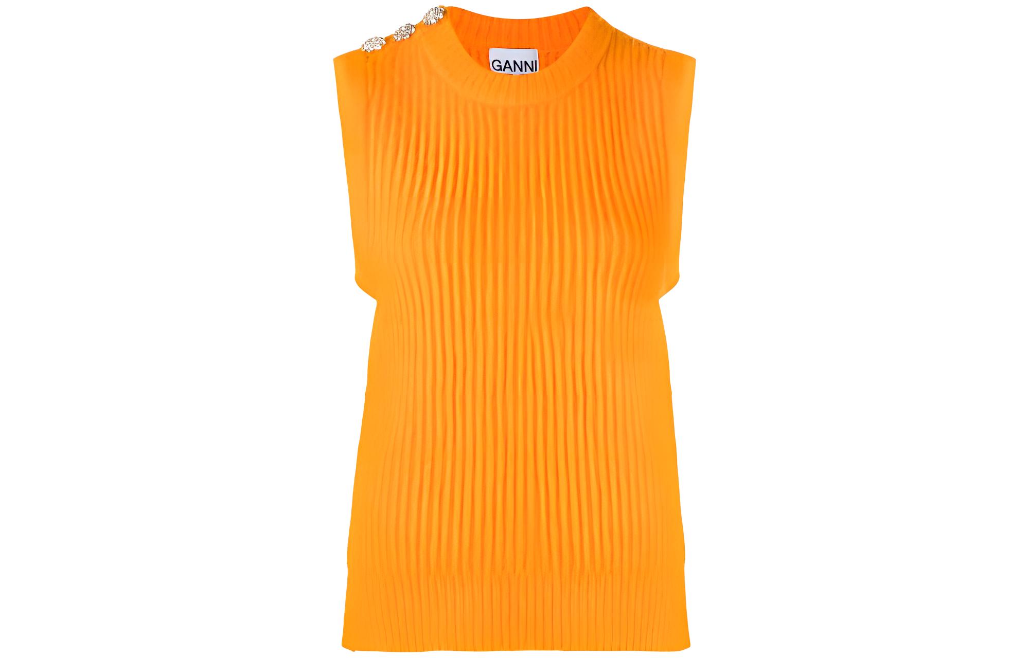 SS22 Вязаный свитер Women's GANNI, желтый
SS22 Вязаный свитер Women's GANNI, желтый