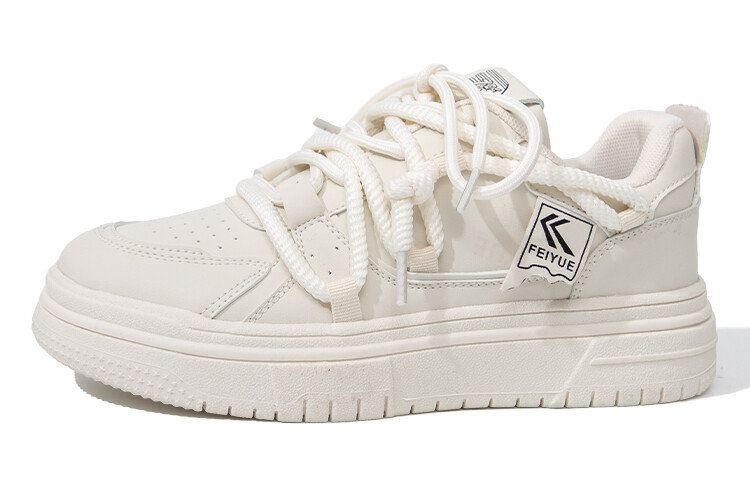 Кеды, скейтборд обувь женская низкая бежевая Feiyue 
Кеды, скейтборд обувь женская низкая бежевая Feiyue