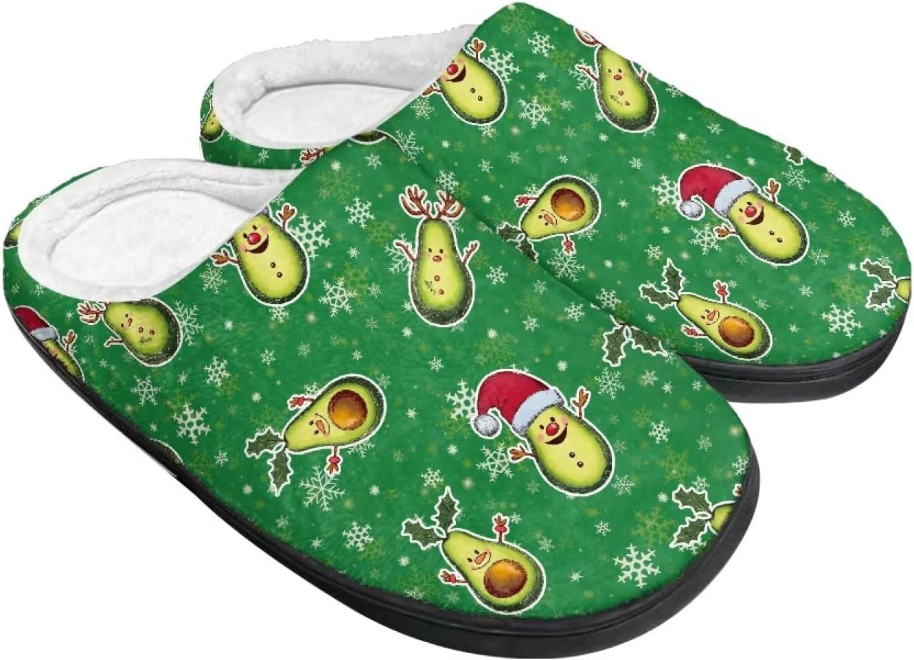 Домашние тапочки Buxolandt Holiday Thanksgiving для женщин и мужчин- мягкие теплые тапочки для спальни, Christmas Avocado Snowflake
Домашние тапочки Buxolandt Holiday Thanksgiving для женщин и мужчин- мягкие теплые тапочки для спальни, Christmas Avocado Snowflake