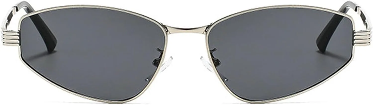 Солнцезащитные очки Willochra Vintage Cat Eye для женщин, металлические треугольные, модные солнцезащитные очки для мужчин, для активного отдыха, черные, UV400, C3
Солнцезащитные очки Willochra Vintage Cat Eye для женщин, металлические треугольные, модные солнцезащитные очки для мужчин, для активного отдыха, черные, UV400, C3