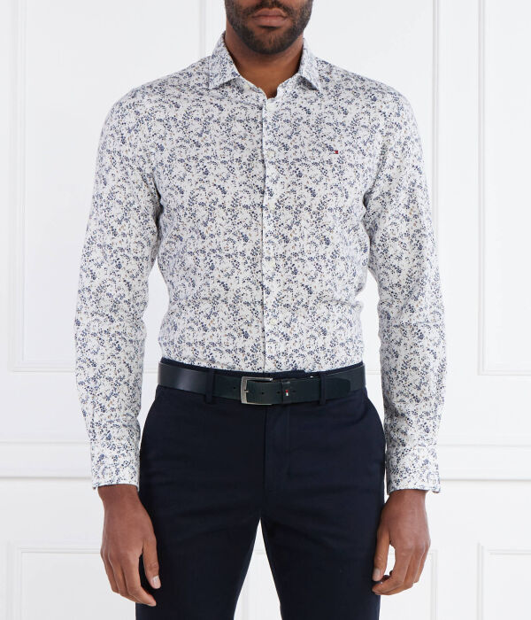 Рубашка Tommy Hilfiger с узором, белый
Рубашка Tommy Hilfiger с узором, белый