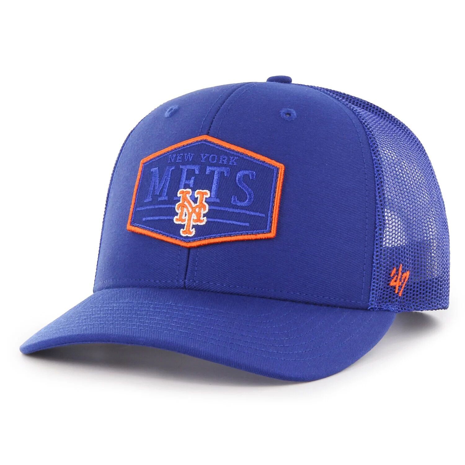 Мужская регулируемая кепка Royal New York Mets Ridgeline '47 в тон с нашивкой Trucker
Мужская регулируемая кепка Royal New York Mets Ridgeline '47 в тон с нашивкой Trucker