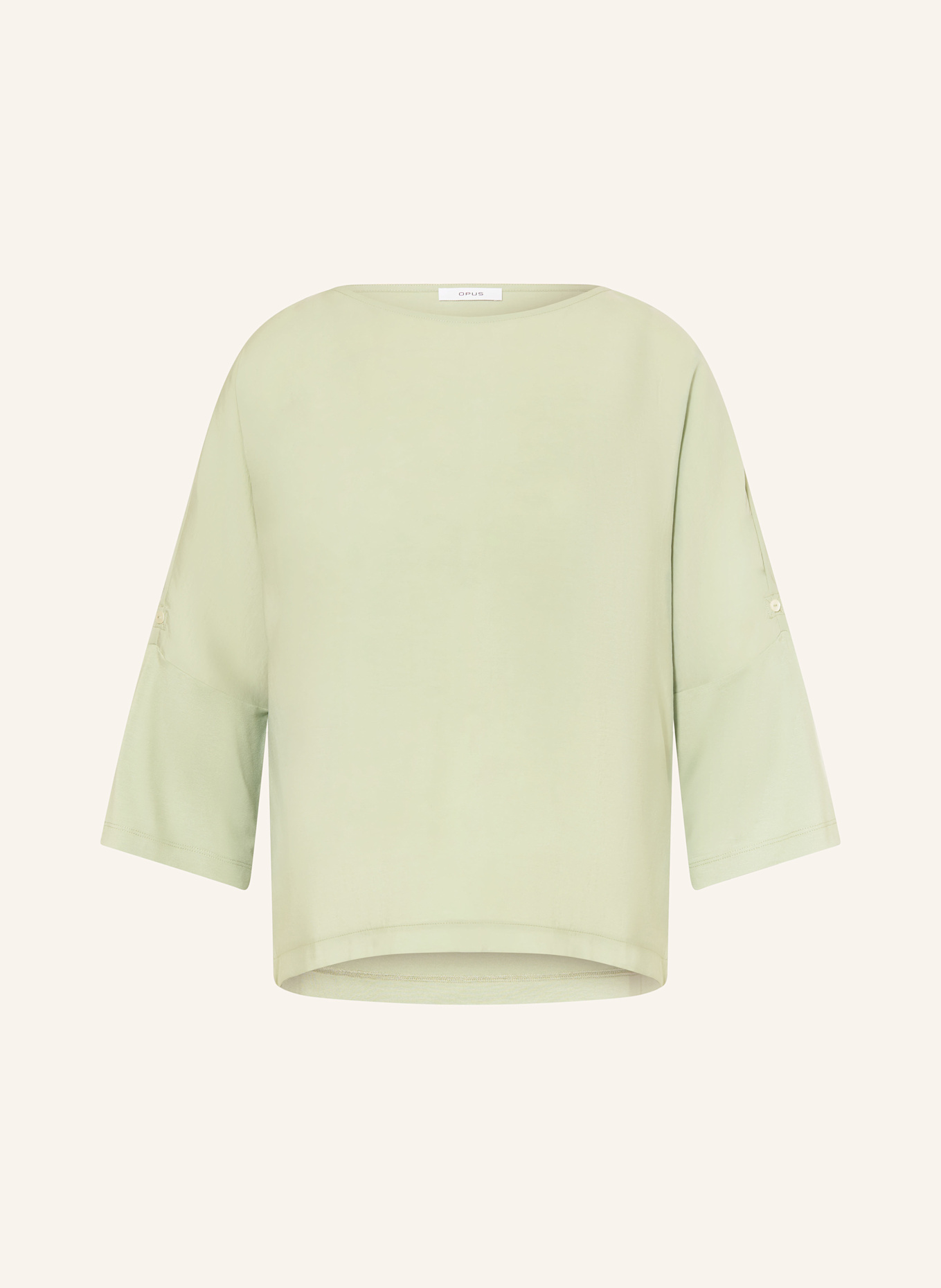 Рубашка сумана из микса материалов с рукавами 3/4 Opus, зеленый
Рубашка сумана из микса материалов с рукавами 3/4 Opus, зеленый