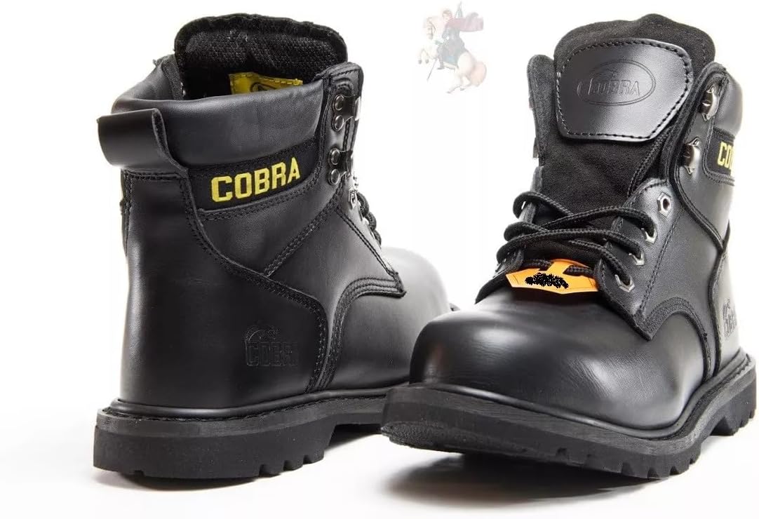 Ботинки с мягким носком для мужчин Cobra Boot, мужская промышленная и строительная обувь, удобные, противоскользящие защитные ботинки Cobra Plus, черный
Ботинки с мягким носком для мужчин Cobra Boot, мужская промышленная и строительная обувь, удобные, противоскользящие защитные ботинки Cobra Plus, черный